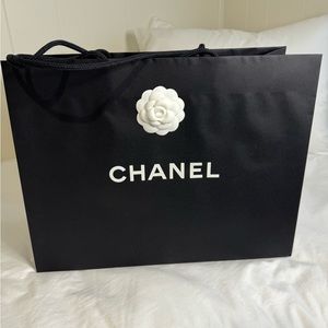Authentic Chanel Empty Shopping Bag